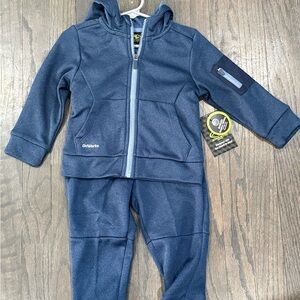 Athletic Works Kids Dark Blue Sweatpants & Hoodie Set